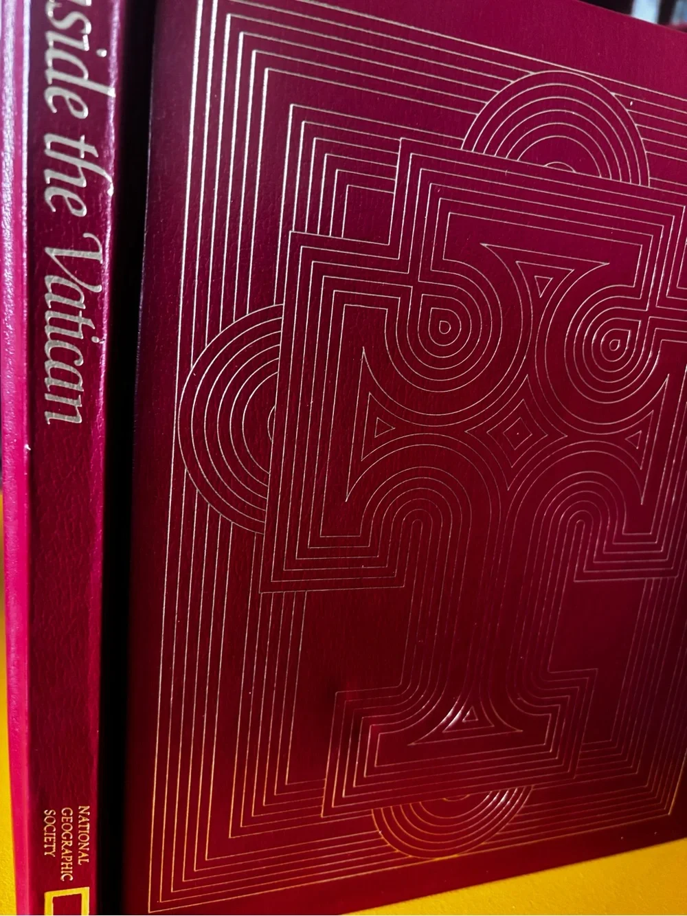 National Geographic Inside the Vatican Hardcover 1991